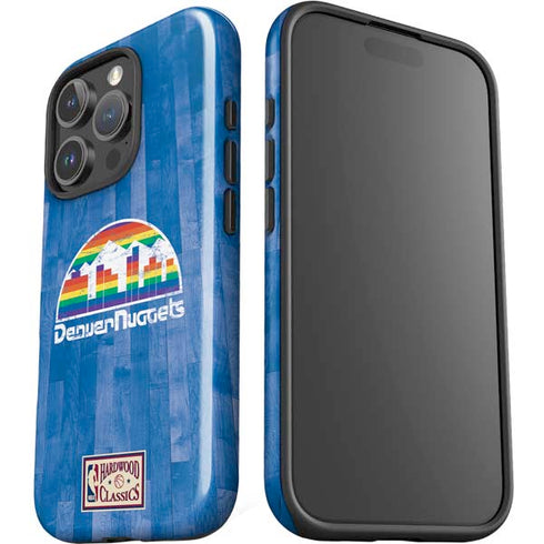 NBA Denver Nuggets Hardwood Classics iPhone 16 Pro Impact Case
